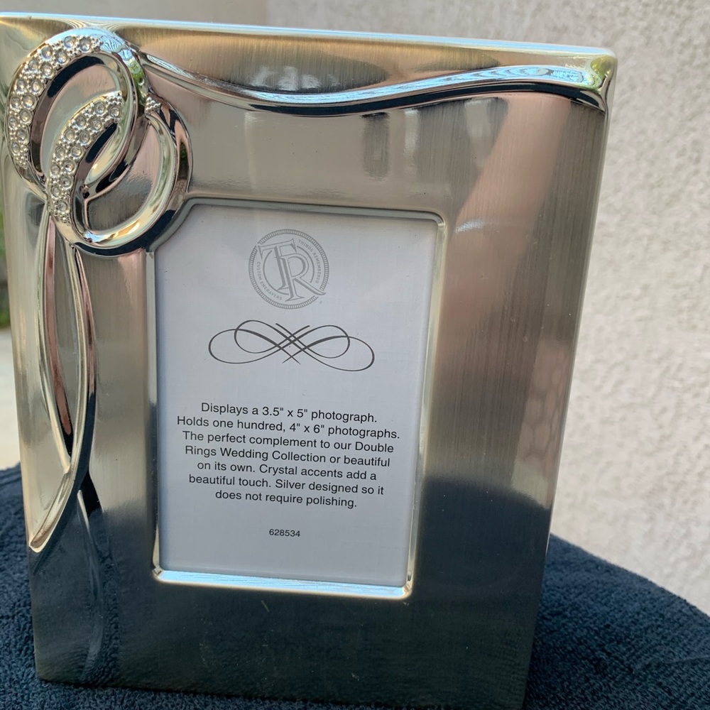 Wedding or anniversary photo album nwt silver